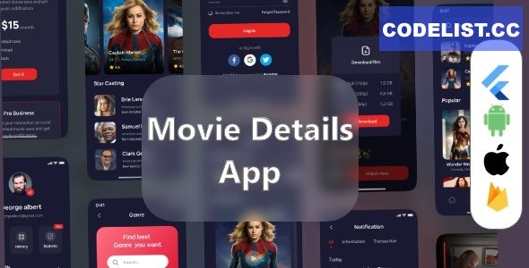 TMDb Movie App Flutter With Admob and Firebase v1.0.0