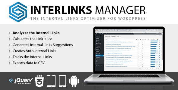 Interlinks Manager 1.29 – Internal Links Optimizer for WordPress